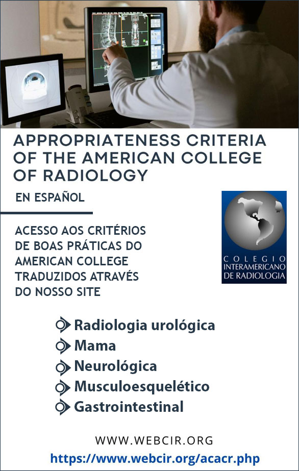 TRADUCCIONES AL ESPAÑOL DE APPROPRIATENESS CRITERIA OF THE AMERICAN COLLEGE OF RADIOLOGY